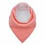 Unisex 8-Pack Gift Set 100% Organic Cotton Plain Color Triangle Absorbent Baby Bandana Drool Teething Bibs