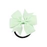 Zn Colorful Ribbon Hair Bows Girls Baby Children Elastic Hair Rope Hair Accessories