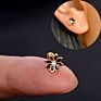 1Pcs 20G Stainless Steel Small Barbell Tiny Stud Earring Women Helix Cartilage Lobe Screw Piercing Cool Waterproof Girl Studs
