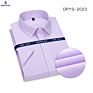 25 Short Sleeve Options 100% Cotton Rts Men's Business Formal Shirt Non Iron Dress Shirt for Men