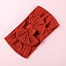 Cable Knit Bows Nylon Headbands Wide Knot Bow Nylon Head Wraps