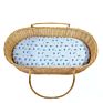 Cot Crib Bassinet Protector Waterproof Bamboo Fitted Sheet for Baby
