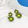 Flower Personality Small Fresh Petals Earrings Female Temperament Simple Metal Flower Stud Earrings