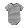 for Selling Multi-Color Short Sleeve 100% Cotton Baby Clothes Romper