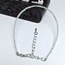 Handmade Gemstone Bracelet 2Mm Small Crystal Faceted Natural Gem Stone Beaded Adjustable Bracelet for Women Jewelry