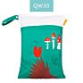 Happyflute Polyester Layer Baby Waterproof Zipper Wet Bag Diaper Bag with Handle