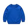 Kids Fall Clothing 100% Cotton Kids Clothes Blank Unisex Girl Boy's T Shirts Kid Hoodie Hoodies