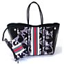 Large Capacity Colorful Printed Portable 2 in 1 Neoprene Beach Handbag