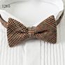 Last Design Mens Tuxedo Wool Bow Ties for Men Handmade