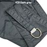 Lvju Multi Color 9.8X9.8Ft 3X3M Waterproof Sun Shade Sail Tent Fabric