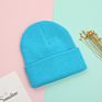 Premium Plain Toddle Acrylic Knitted Hats Baby Beanie Kids Warm Cap