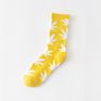 Professional Colorful Tube Sports Socks Bamboo Maple Leaf Socks Design Hemp Weed Leaf Socks