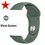 Rainbow Color Smart Silicone Apple Watch Series 6 5 Band Rubber Sport Straps for I Watch Band
