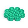 Rainbow Tie-Dye Silicone Sensory Autism Push Toys Game Last Fidget Toy