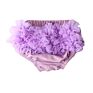 Toddler Clothes Solid Color Cute Baby Chiffon Ruffle Bloomers