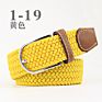 Unisex Multiple Option Stretch Belt Braided Elastic Stretch Fabric Belt Casual Weave Canvas Woven Belt