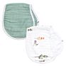 Yiwu Tongtu 2-Layers with Double Sides Reusable Boys and Girls Muslin Baby Burp Cloths