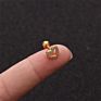 1 Pcs Piercing Earrings for Women Jewelry Broncos Heart Moon Star Stud Earrings Initial Ear Cartilage Earrings