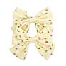 2Pcs/Pair 24 Colors Vintage Linen Fabric Bow Hair Clip Korean Headwear Ponytail Clip Simple Fabric Girl Hair Bows