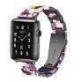 40/42Mm Resin Band for Apple Watch 5/4/3/2/1 Women with Stainless Steel Buckle for Iwatch Replacement Wristband Strap