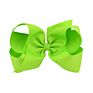 4 Inch 40 Plain Colors Yellow Kids Grosgrain Ribbon Hair Bows Hairbows with Alligator Clips Boutique for Girls 612