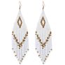 Colorful Handmade Seed Beads Earrings Boho Tassel Long Earrings for Women Jewelry