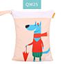 Happyflute Polyester Layer Baby Waterproof Zipper Wet Bag Diaper Bag with Handle