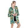 Kimono Beach Wear 100%Viscose Kimonos Women Floral Print Kimono