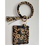 Hot Sale Amazon Leather Key Ring Keychain Wallet Wristlet Bracelet