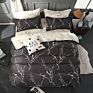 Luxury Printed Pillow Case Bed Sheet and Quilting Comforter Sets Quilt Bedding 4 Piece
