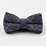 Mens Cotton Wool Formal Clothing Bow Ties Man Wedding Geometric Dot Neck Bowties Bowknot Gravatas Dark Color Bowtie Butterfly