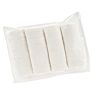 Muslin Blanket Happyflute 4Pcs/Pack Muslin Baby Bibs Cotton 2 Layer Burp Cloth Cute Scarf 60*60Cm