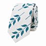 Novelty Mens Colorful Floral Cotton Linen Neck Ties for Wedding Party