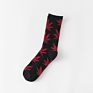 Professional Colorful Tube Sports Socks Bamboo Maple Leaf Socks Design Hemp Weed Leaf Socks