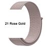 Qiman Nylon Iwatch Band Replacement Strap Nylon Loop Watch Band for Apple Watch Fabric Nylon Strap for Iwatch 7/6/5