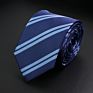 Stylish Men's Stripe Necktie College Style Red Navy Blue Green Multi-Color Twill Cosplay Party Business Wedding Neck Ties