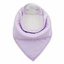 Unisex 8-Pack Gift Set 100% Organic Cotton Plain Color Triangle Absorbent Baby Bandana Drool Teething Bibs