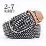 Unisex Multiple Option Stretch Belt Braided Elastic Stretch Fabric Belt Casual Weave Canvas Woven Belt