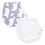 Yiwu Tongtu 2-Layers with Double Sides Reusable Boys and Girls Muslin Baby Burp Cloths