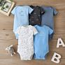 100% Cotton Newborn Infant Boys Girls Bodysuit Clothes Sets Baby Rompers