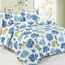3 Pcs Machine Washable Printing Cotton Quilts Bedding Sets Quilt with Queen King Different Sizes