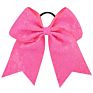 8 Inch Girls Cheerleading Hair Bow Elastic Sequin Grosgrain Ribbon Hair Bands Kids Children Hairwear Women Hair Accessories