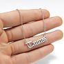 Artilady Vintage Stainless Steel Horoscope Zodiac Sign Letter Pendant Chain Necklace for Women Jewelry Gift