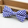 Classical Men's Bow Tie Plaid Striped Flexible Bowtie Smooth Necktie Soft Matte Butterfly Decorative Pattern Color Ties