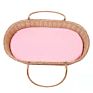 Cot Crib Bassinet Protector Waterproof Bamboo Fitted Sheet for Baby