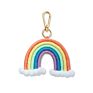 Etsy Handmade Mamcrame Bag Charms Boho Rainbow Macrame Keychain