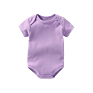 for Selling Multi-Color Short Sleeve 100% Cotton Baby Clothes Romper