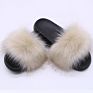 Indoor Fur Women Warm Comfy Fluffy Faux Girls Cozy Ladies Designer Flats Black Home House Bedroom Female Soft Slippers for Kids