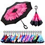 Innovated C Handle Reserve Double Layer Umbrella Double Ribs Umbrella