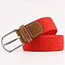 Jeans fashion weave elastic woman belt